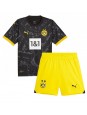 Billige Borussia Dortmund Donyell Malen #21 Bortedraktsett Barn 2023-24 Kortermet (+ Korte bukser)